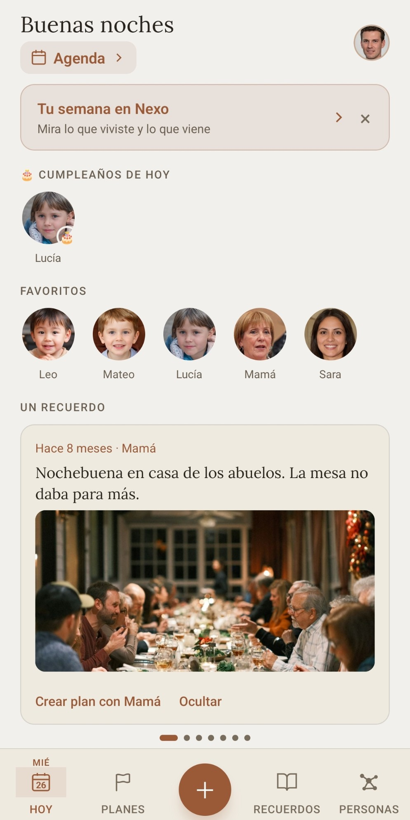 Pantalla Hoy: el cumpleaños de hoy, tus favoritos y un recuerdo para revivir